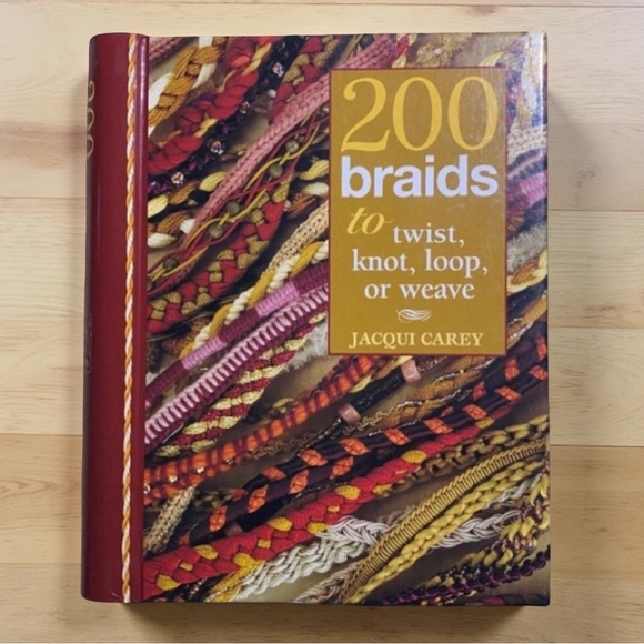 200 Braids Book by Jacque Carey - Picture 1 of 10